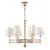 Подвесная люстра Crystal Lux FLAVIO SP6 GOLD, фото 